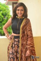 Anchor Lasya At Raja Meeru Keka Movie Press Meet